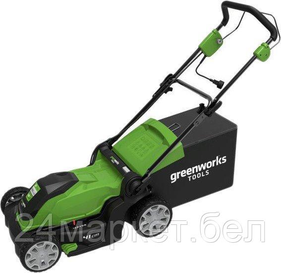 Колёсная газонокосилка Greenworks GLM1241