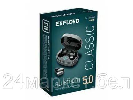 EX-HP-943 черные Classic Bluetooth-наушники внутриканальные EXPLOYD