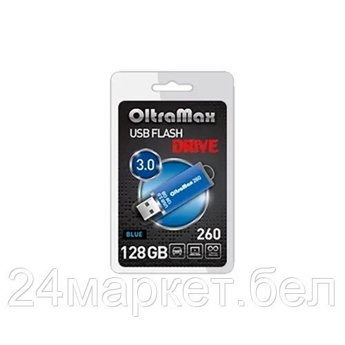 OM-128GB-260-Blue 3.0 синий Флеш-накопитель OLTRAMAX