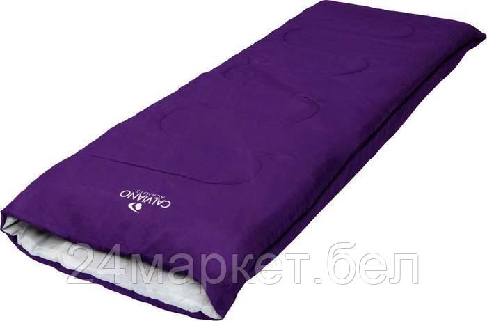 Спальный мешок Calviano Acamper Bruni 300г/м2 (фиолетовый)