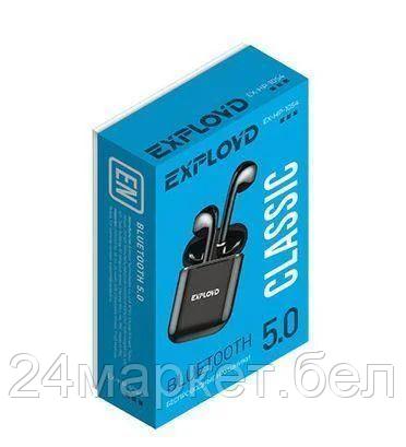 EX-HP-1054 черные Classic Bluetooth-наушники внутриканальные EXPLOYD