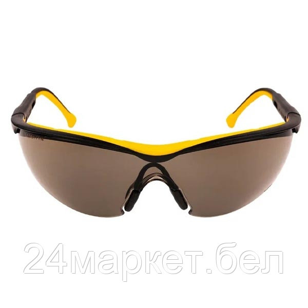 Очки защитные (поликарбонат,серые, покрытие super, мягкий носоупор, регулировка дужек) (MSG-403)