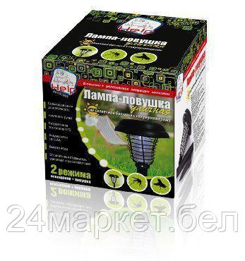 80416 HELP лампа-ловушка для комаров уличная (на солнечной батарее)