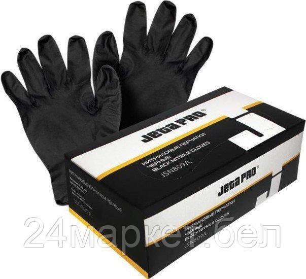 Нитриловые перчатки Jeta Pro JSN810/XL (100 шт, XL, черный)