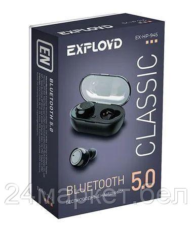 EX-HP-945 черные Classic Bluetooth-наушники внутриканальные EXPLOYD