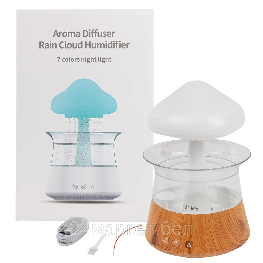 CH06-2(wood) EL15 Светильник-увлажнитель воздуха "Гриб"