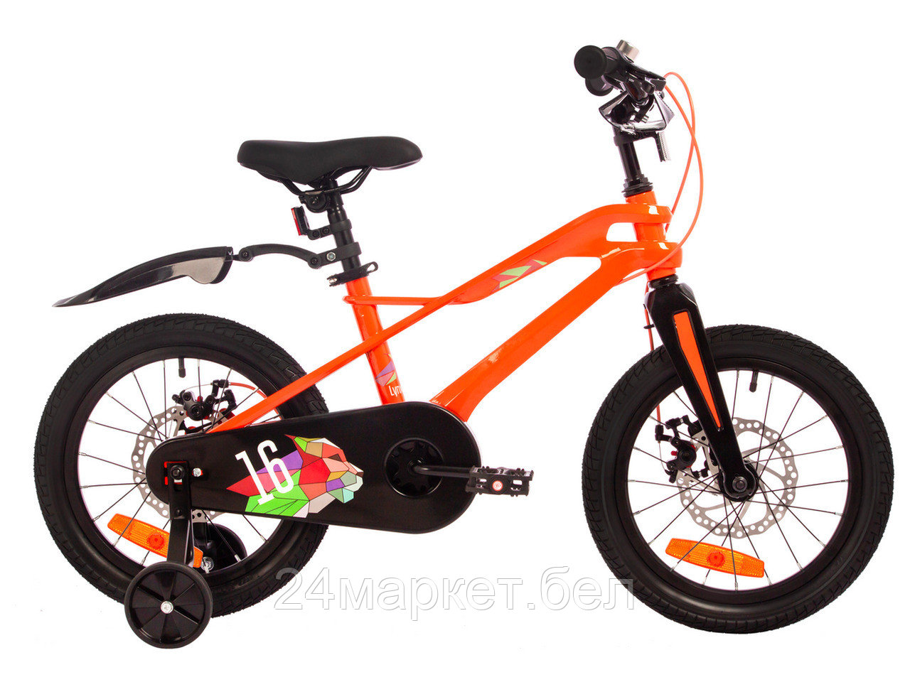 Детский велосипед Novatrack Lynx 16 2024 165MLYNXD.OR4 (оранжевый)