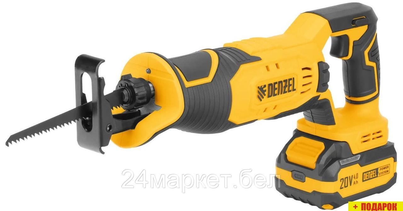 Сабельная пила Denzel RS-180 (с 1-им АКБ)