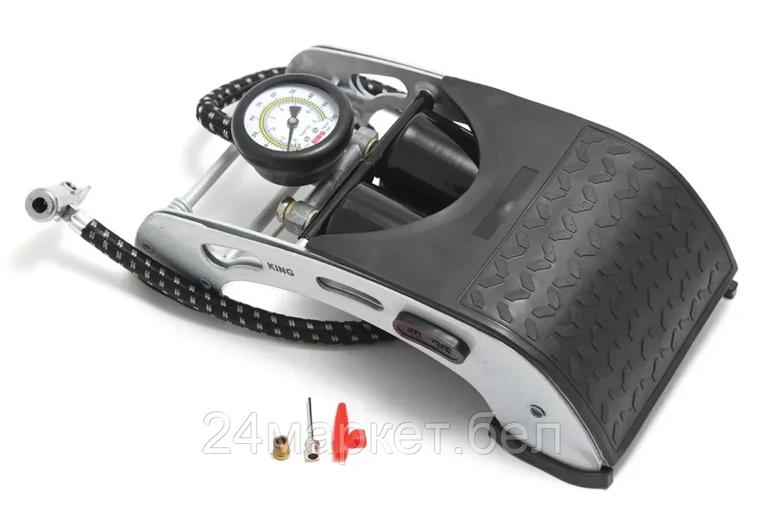 .KING Насос ножной KG-100(KP-55) двойной (МС-2) .KING KG-100