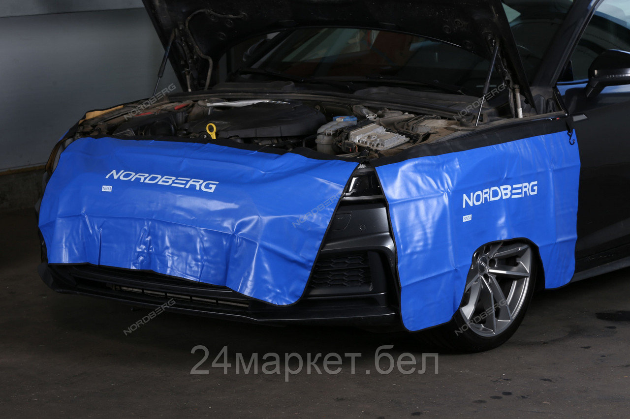 NORDBERG NN33 Комплект защитных накидок Крыло-Бампер-Крыло, 3 шт