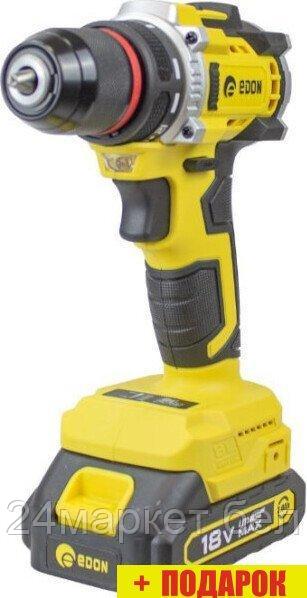 Дрель-шуруповерт Edon Super AD-18BL (с 2-мя АКБ, кейс)
