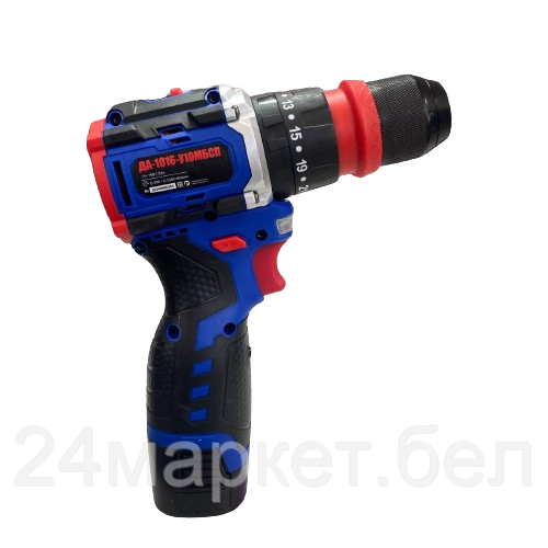 Ударная дрель-шуруповерт Витязь ДА-1016-У10М БСП 18012025 (с 2-мя АКБ, кейс)
