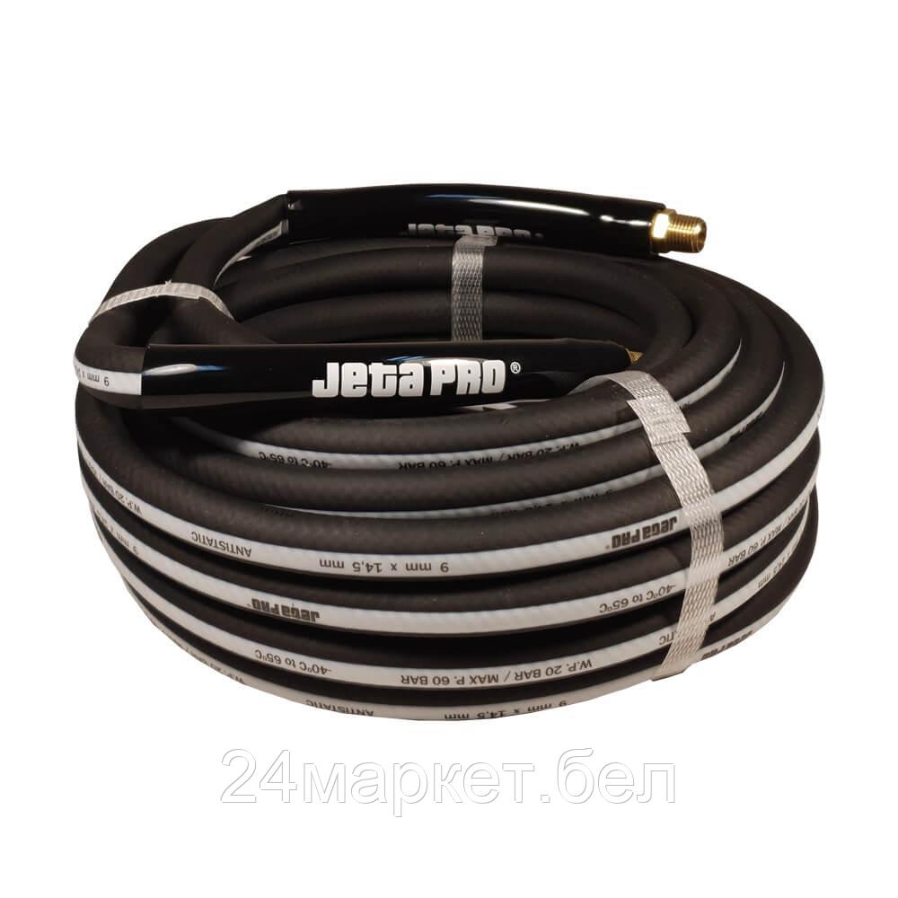 JETA PRO 5886100 5886100 Гибкий антистатический ПВХ шланг d 9*14,5мм, длина 100м, цвет черный