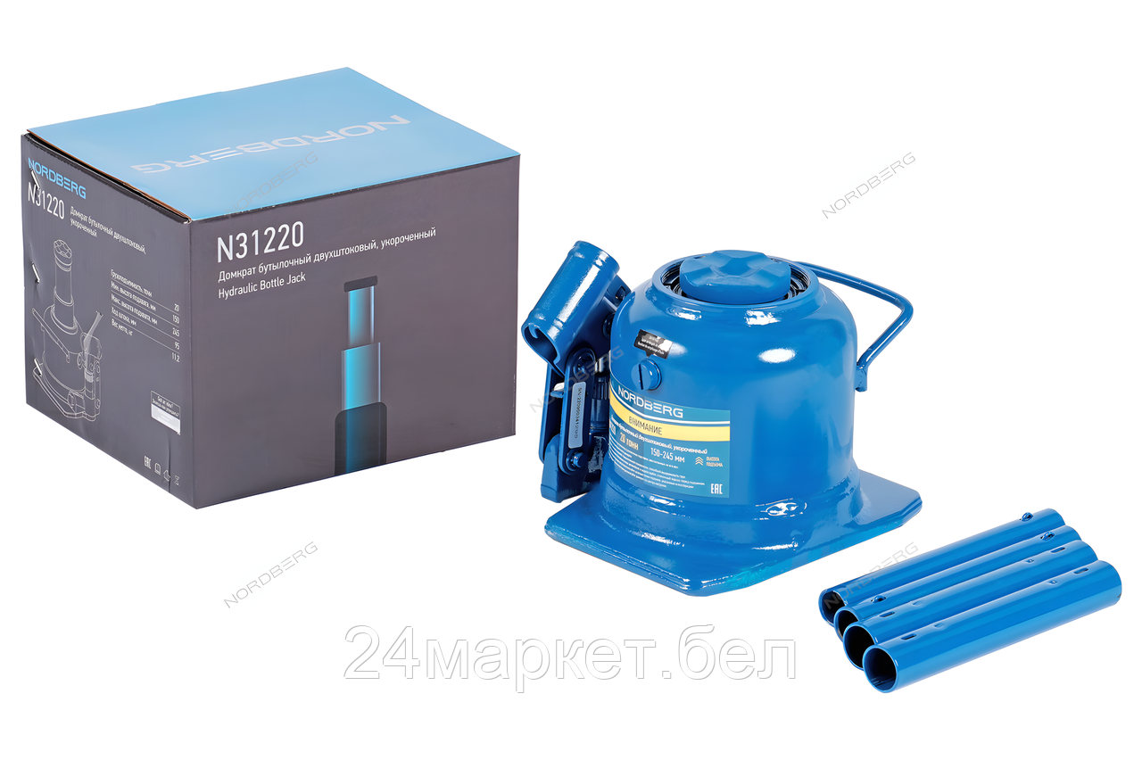 Бутылочный домкрат Nordberg N31220 20т