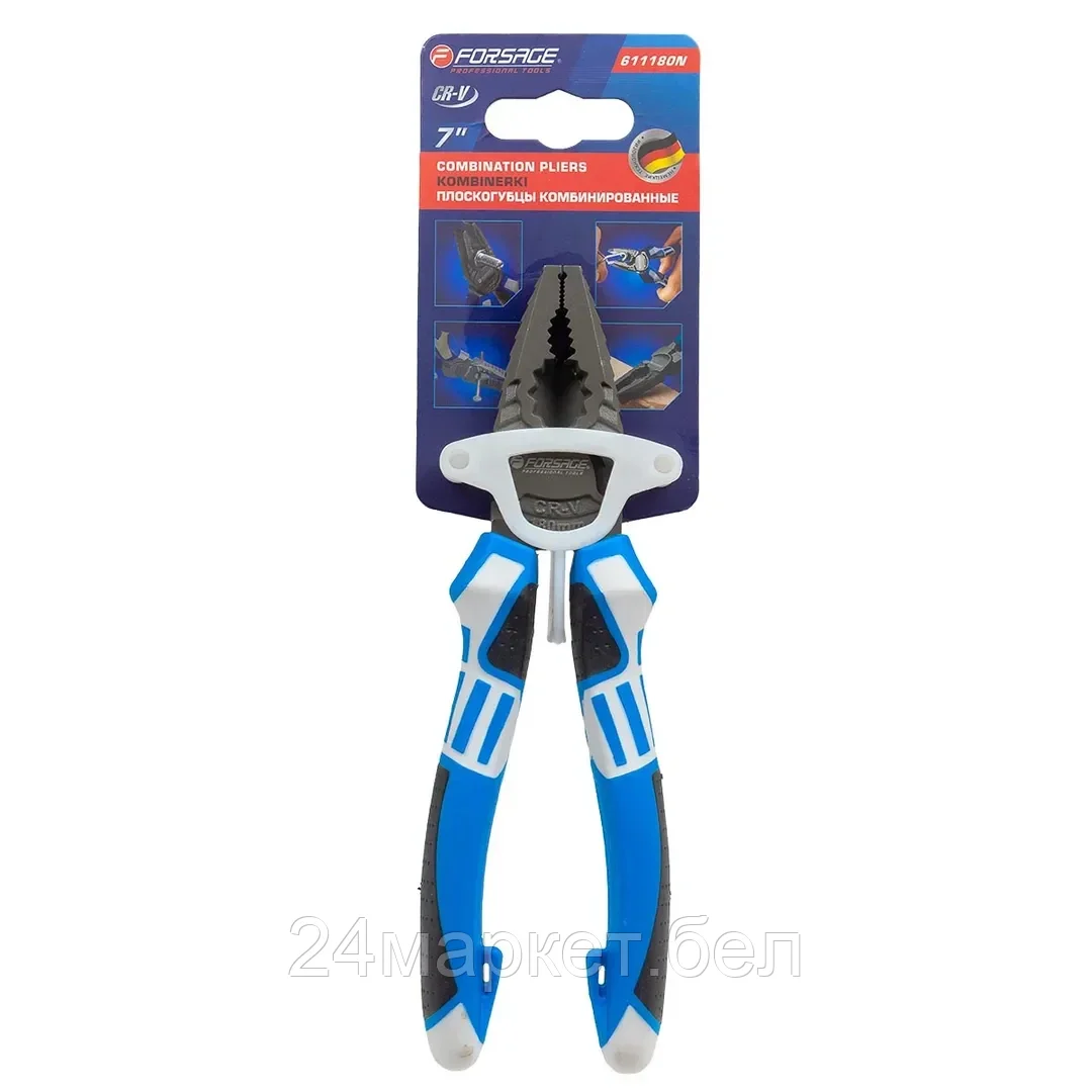 F-611180N Forsage Плоскогубцы комбинированные 7"
