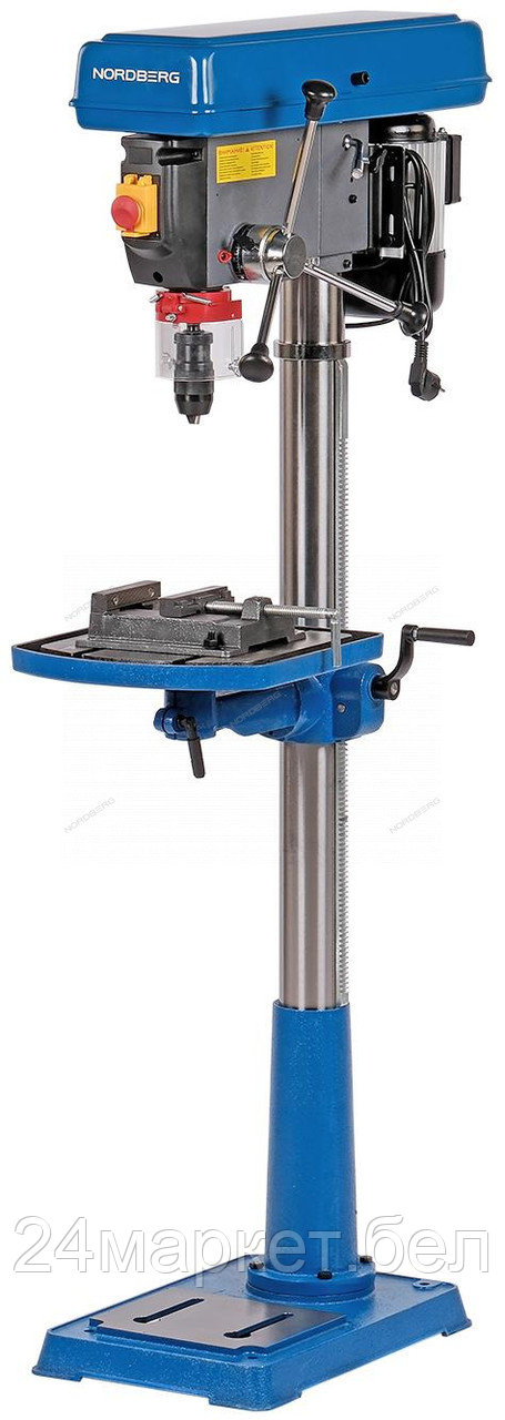 NORDBERG ND25118 Станок сверлильный (1100Вт, 25 мм, 16 скоростей,тиски) NORDBERG ND25118