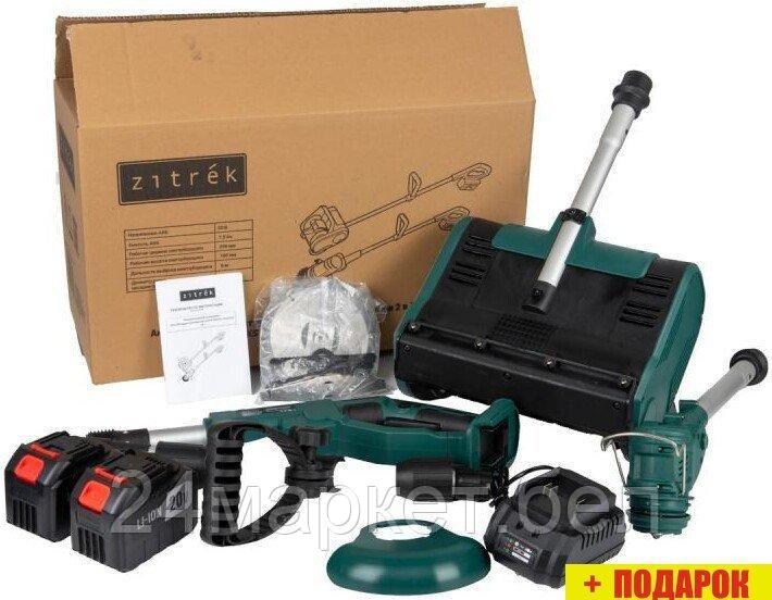 Zitrek ZKST25 083-2061 (снегоуборщик, триммер, 2 АКБ)