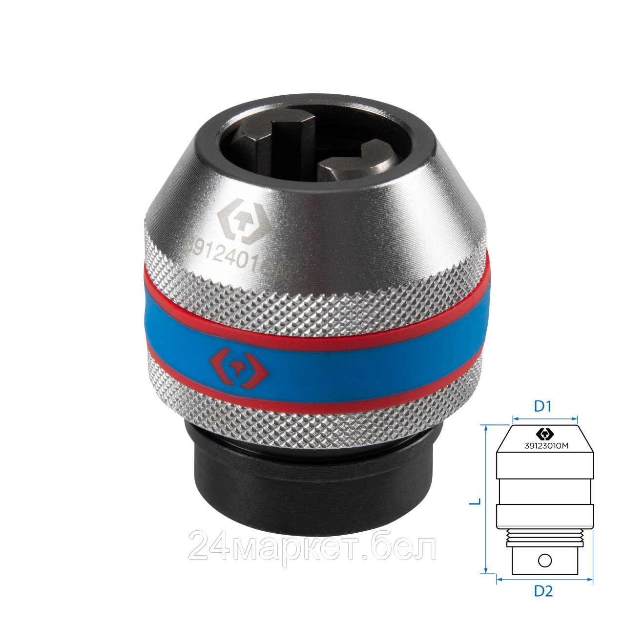 KING TONY 39124016M KING TONY Держатель метчика М20-М27, 1/2"