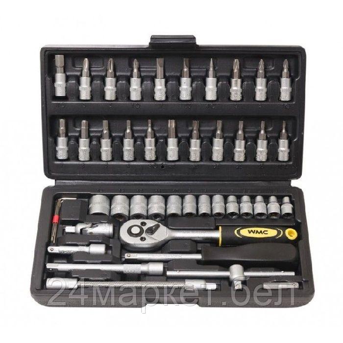 WMC TOOLS Набор инструментов 46пр. 1/4" WMC TOOLS 2462-5