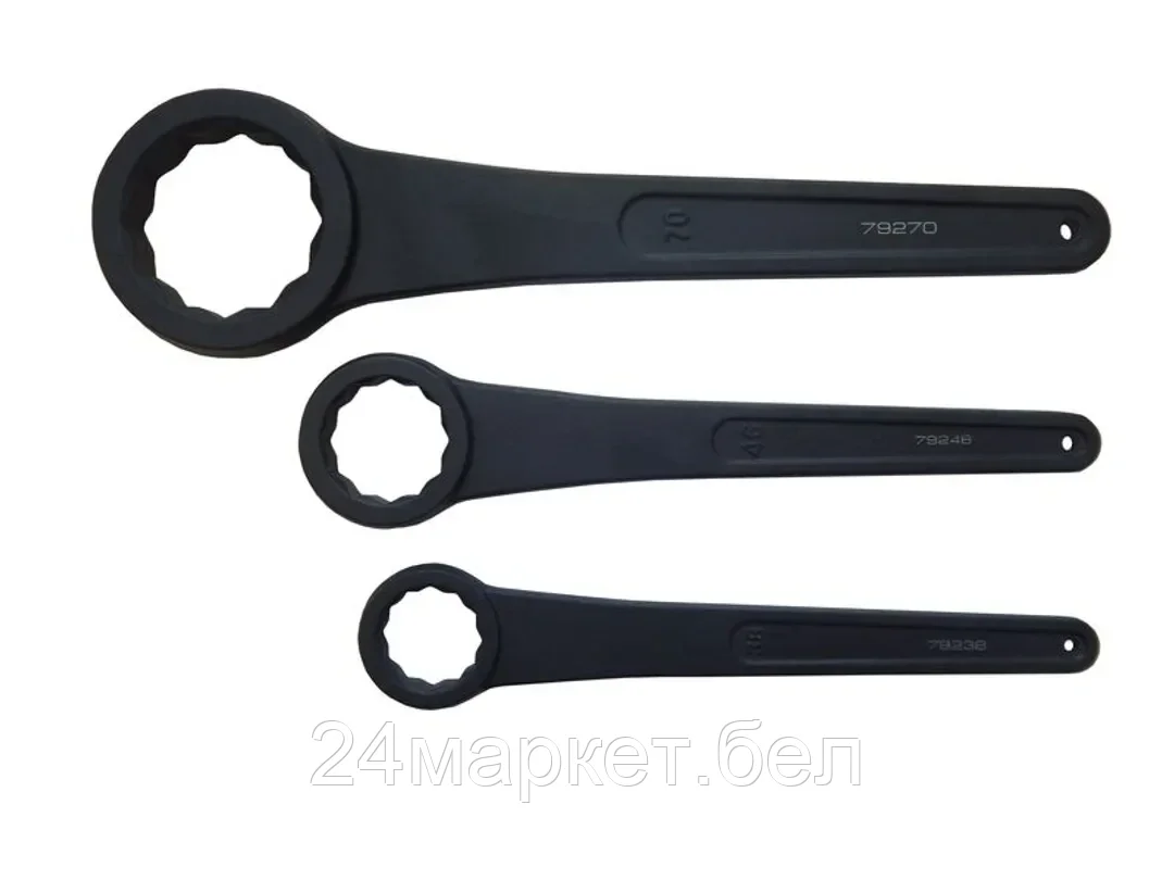 ForceKraft Ключ накидной ударный односторонний удлиненный 60мм FORCEKRAFT FK-79260