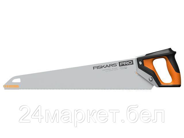 Ножовка по дереву PowerTooth 550мм 9 зубьев на дюйм FISKARS