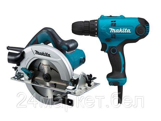 Набор электроинструментов Makita DK0118 (DF0300 + HS7600)