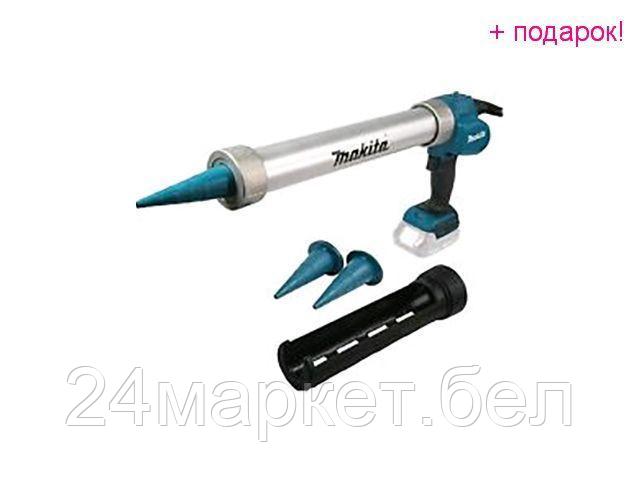 MAKITA Япония Аккум. пистолет для герметика MAKITA DCG 180 Z в кор. (18.0 В, БЕЗ АККУМУЛЯТОРА, тубы до 300 мл.)