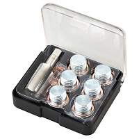 МАСТАК 103-47020C МАСТАК Набор для ремонта масляных пробок М20х1,5, кейс, 19 предметов