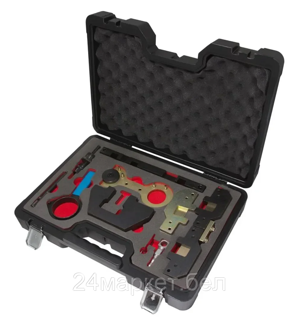 FORSAGE Набор фиксаторов для обслуживания двигателей BMW 11пр.(M42/44/50/52/54/56), в кейсе "Premium" Forsage F-912G42D