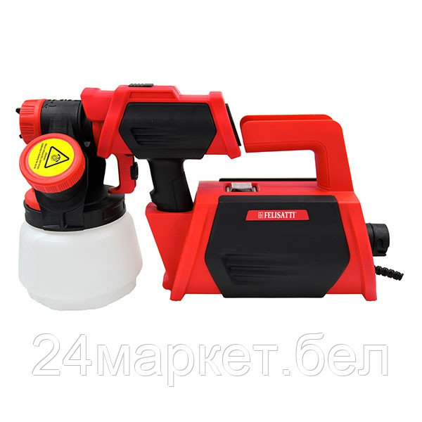 Краскораспылитель электрический 900, 900 Вт, 1200 мл/мин, макс. давление 0,2 Бар (FT2105 Felisatti)