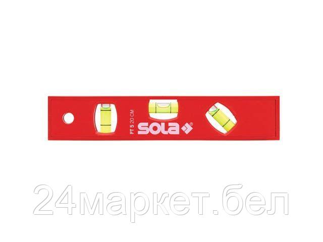 SOLA Австрия Уровень 200мм 3 глазка пластм. магн. РТM 5 20 (SOLA)