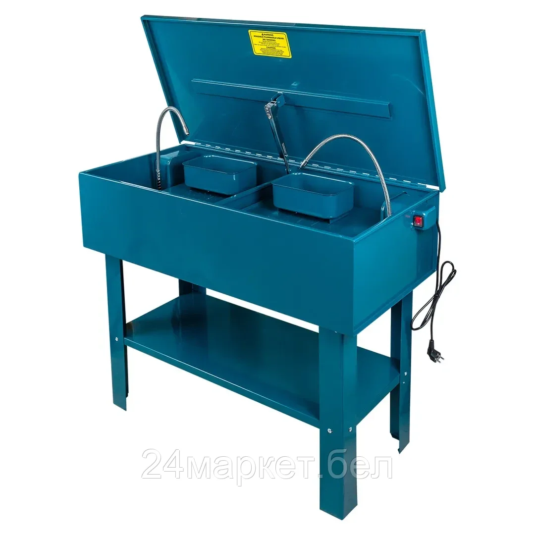 F-PW40G-II Forsage Мойка для деталей двухкамерная 150л (размеры 1135х545х320мм, 20л/мин, 2 насоса 220В)