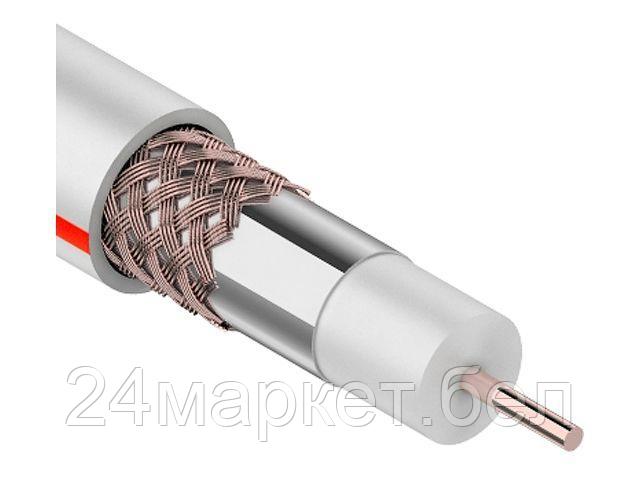 REXANT Китай Кабель SAT 50 M, Cu/Al/Cu (64 %) 75 Ом (бухта 100 м) белый PROconnect (REXANT)