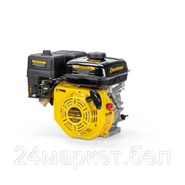 Двигатель, 6,5лс/4,8кВт, 196см?, 19мм, шпонка (G200-2HK)