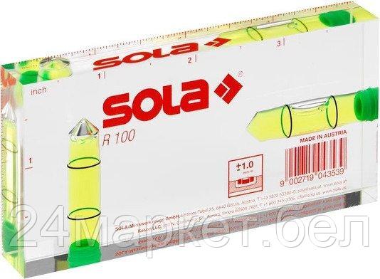 Уровень строительный Sola R 100