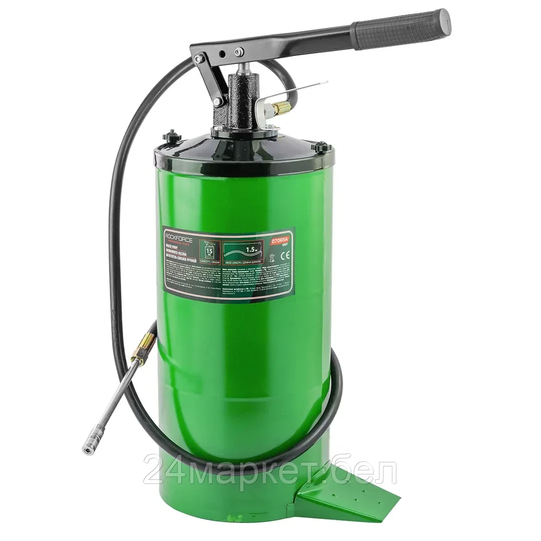 RF-07065A MST RockFORCE Нагнетатель смазки ручной, 15кг