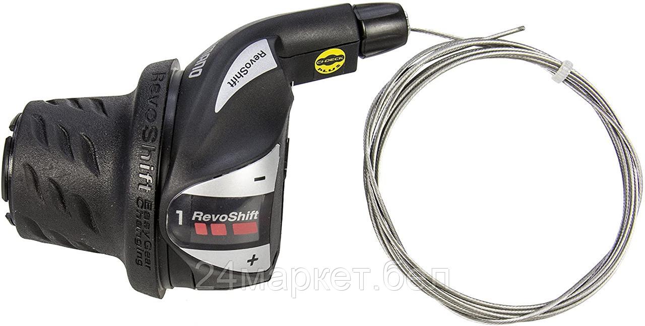 ШИФТЕР REVOSHIFT (3X7/6 СКОРОСТЕЙ), модель SL-RS36-L,ASLRS36LSBT SHIMANO