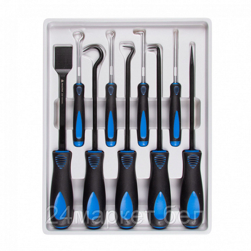 МАСТАК 109-60009C МАСТАК Набор для демонтажа сальников, колец и остатков герметика, кейс, 9 предметов