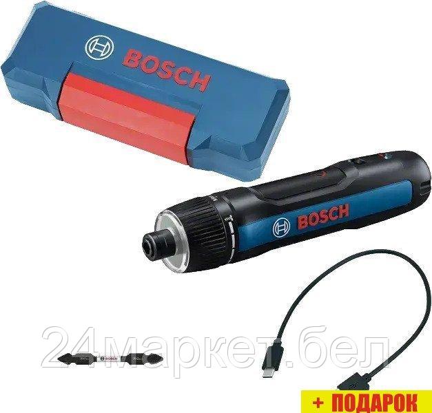Электроотвертка Bosch Go Professional 06019H2200 (с АКБ, кейс)