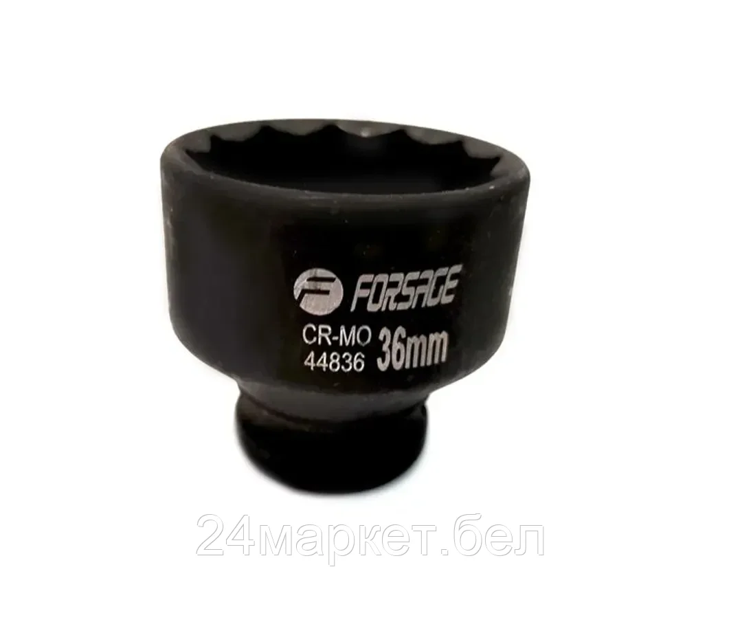 FORSAGE Головка ударная 60мм (12гр.),1" Forsage F-48860