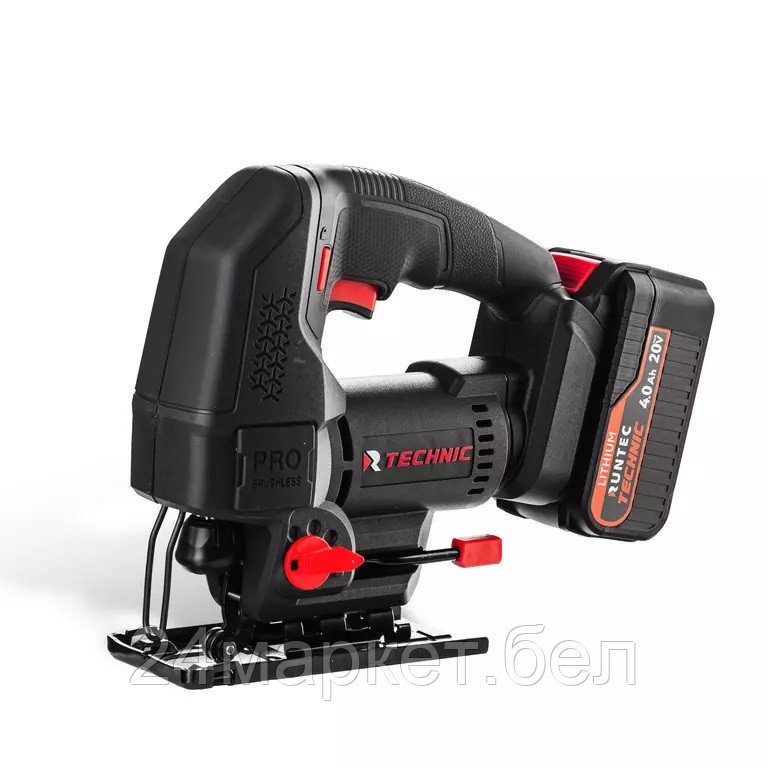 RUNTEC RT-SJ700T Лобзик аккумуляторный RUNTEC TECHNIC 20В, 2*4Ач, 700Вт