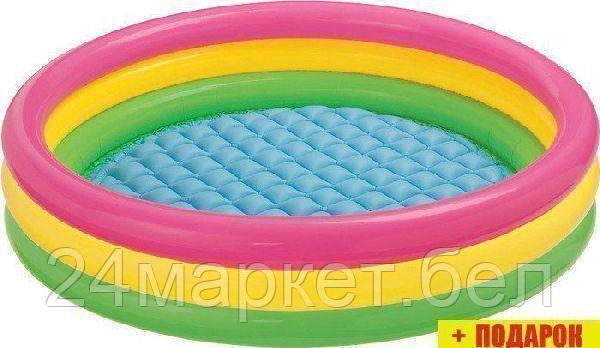 Надувной бассейн Intex Sunset Glow 114х25 (57412)