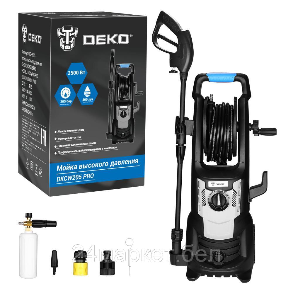 Мойка высокого давления Deko DKCW205 PRO 083-2025