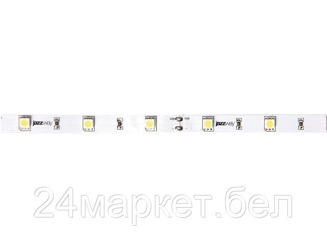 Лента светодиодная PLS 5050/30 (7.2 Вт/м, 360-450 Лм/м, 6500К, IP65, 12В) зеленый (5м в уп) JAZZWAY 327590