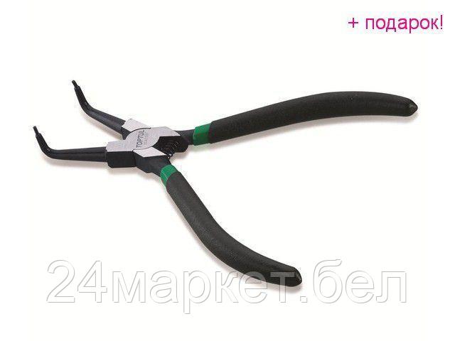 TOPTUL Тайвань Съемник стопорн.колец 225мм. 90°внутр.TOPTUL (DCAC1209)