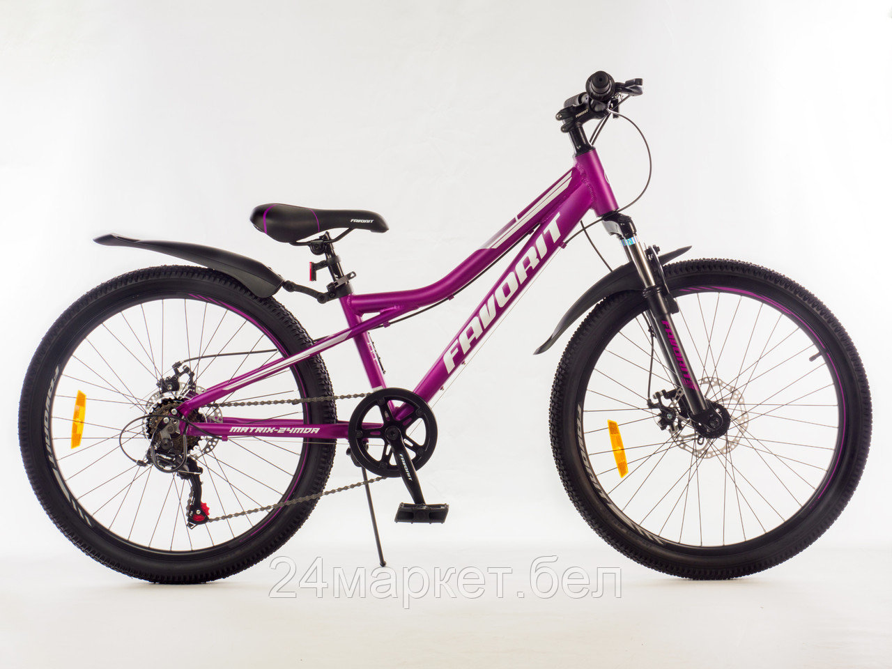 Двухколесный велосипед FAVORIT, модель MATRIX-24MDA, MTX24MD12MG-AL Favorit