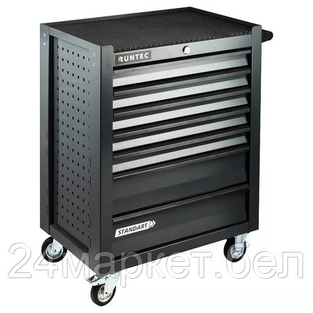 RUNTEC RTSTD-7G Тележка инструментальная 7 полочная Standart серая