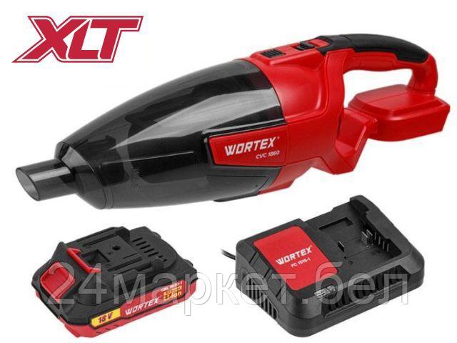 Аккум. пылесос WORTEX CVC 1860 в кор. с акб и з/у ALL1 МЕГА АКЦИЯ 1325404