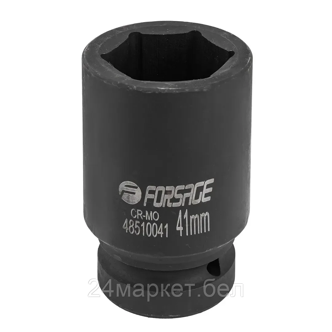 Головка ударная глубокая 41мм (6гр.), 1" F-48510041