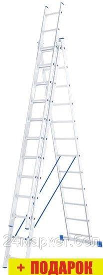 Лестница-стремянка СибрТех 97822 3x12 ступеней